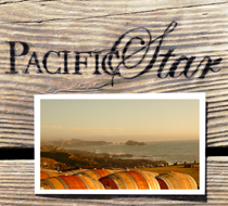 Pacific Star Winery Rack Card